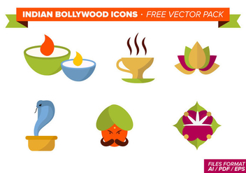 Indian Bollywood Free Vector Pack - бесплатный vector #348305