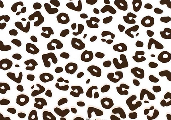 Dark Brown Leopard Pattern - vector gratuit #349155 