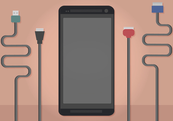 Vector Phone Chargers - vector gratuit #349955 