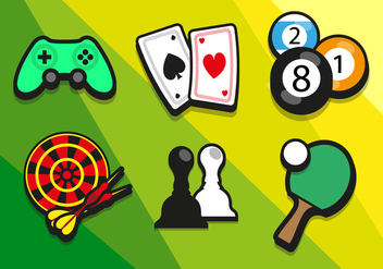 Game Colorful Illustrations Vector - vector #351985 gratis