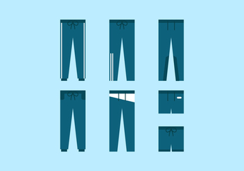 Vector Sweatpants - Free vector #353165