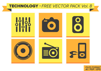 Technology Free Vector Pack Vol. 8 - Kostenloses vector #353565