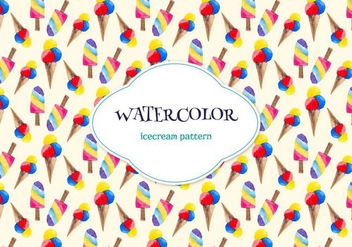 Free Watercolor Vector Pattern - vector gratuit #355475 