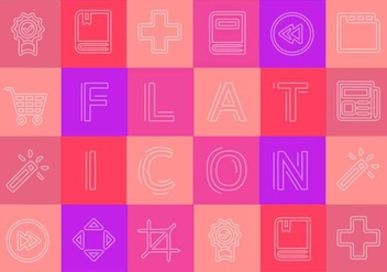 Free Flat Icons Vector Collection - vector #355685 gratis