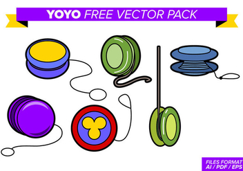 Yoyo Free Vector Pack - vector gratuit #357485 