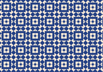 Blue Geometric Pattern Background - Kostenloses vector #357775