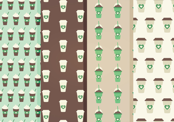 Free Coffee Vector Patterns - Free vector #358125