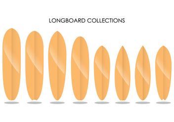 Longboard Collections - Kostenloses vector #359475