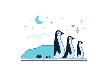 Free Penguins Vector - Free vector #361545