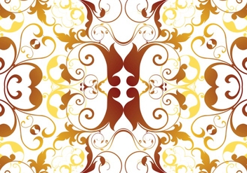 Autumn Seamless Floral Pattern Vector - Free vector #362555