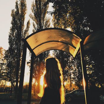 Girl in sunny evening - Free image #363655
