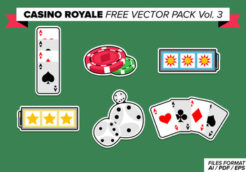 Casino Royale Free Vector Pack Vol. 3 - vector #364065 gratis