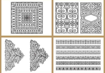 Classic Coloring Pages - бесплатный vector #366985
