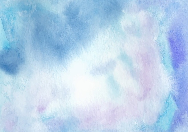 Blue Watercolor Free Vector Background Kostenloser Vektor-Download
