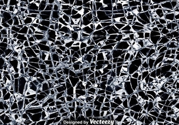 Vector Cracked Glass Texture - vector gratuit #368005 