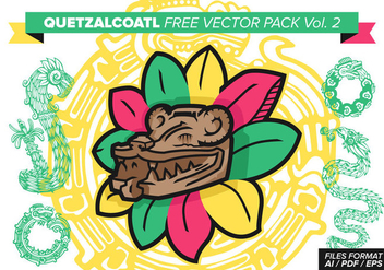 Quetzalcoatl Free Vector Pack Vol. 2 - Kostenloses vector #368555