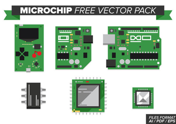 Microchip Free Vector Pack - Kostenloses vector #369255