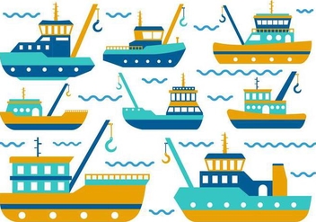 Free Tugboat Vector - Free vector #369275
