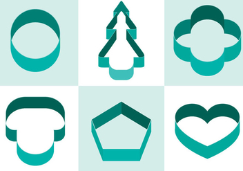 Cookie Cutter Vector - Free vector #370085