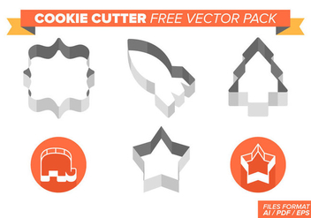 Cookie Cutter Free Vector Pack - vector #370425 gratis
