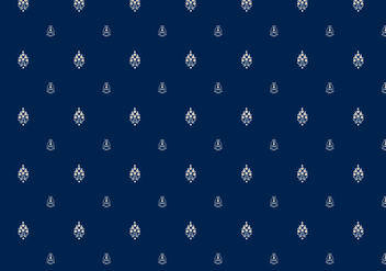 Batik Indian Pattern - vector #370765 gratis