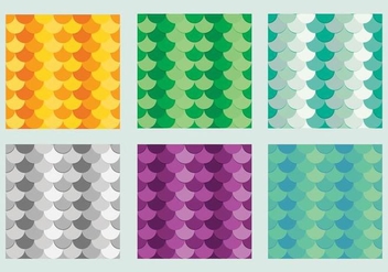 Free Fish Scales Vector Pattern 3 - Free vector #372205