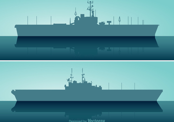 Free Aircraft Carrier Vector Set - Free vector #373015