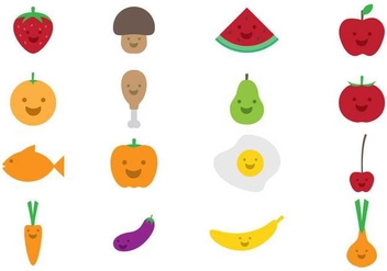 Kids Food Icon - Free vector #373845