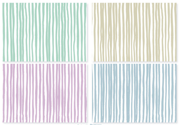 Hand Drawn Stripe Patterns - Kostenloses vector #374525