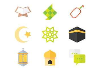 Ketupat Ramadan Icon - Free vector #374655