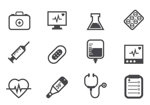 Free Medical Icons - vector #374805 gratis