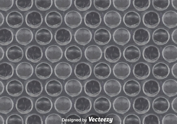 Gray Bubble Wrap Background Vector - Kostenloses vector #375595