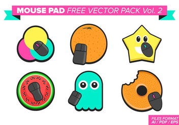 Mouse Pad Free Vector Pack Vol. 2 - бесплатный vector #375935