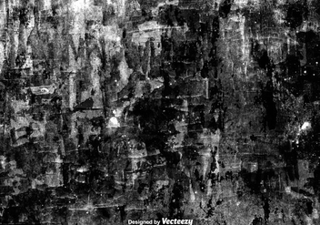 Vector Grunge Wall Background - Vector Texture - vector #376215 gratis