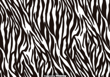 Zebra Stripes Vector Texture Background - vector gratuit #376225 