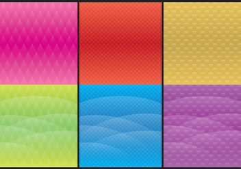 Colorful Degrade Backgrounds - бесплатный vector #378135