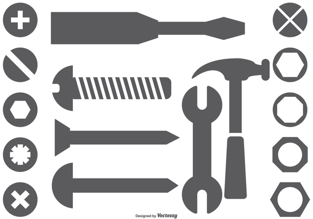Vector Tool Shapes - vector gratuit #379425 