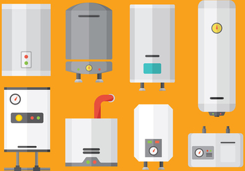 Free heater icons vector - Free vector #379515