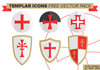 Templar Icons Free Vector Pack - Free vector #379695
