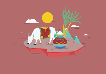 Pongal Vector - Free vector #380185