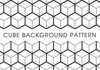 Cube Background Pattern - vector gratuit #381475 