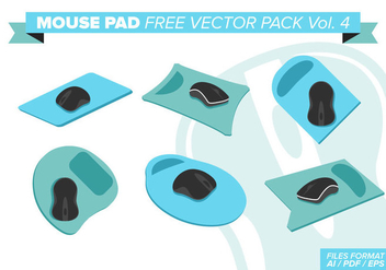 Mouse Pad Free Vector Pack Vol. 4 - vector gratuit #382605 