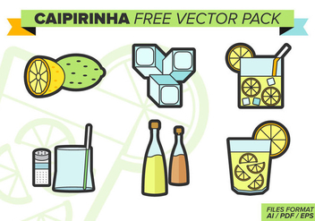 Caipirinha Free Vector Pack - vector gratuit #382935 