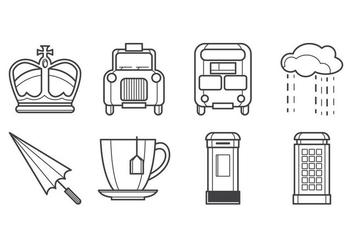 Free British Icon Vector Pack - Free vector #384735