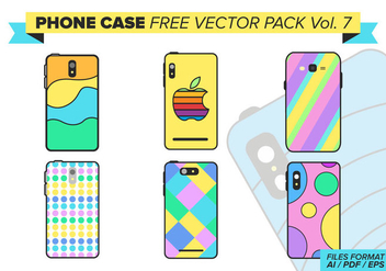 Phone Case Free Vector Pack Vol. 7 - Kostenloses vector #387785