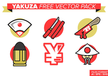 Yakuza Free Vector Pack - vector #387835 gratis