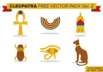 Cleopatra Free Vector Pack Vol. 2 - vector #388945 gratis