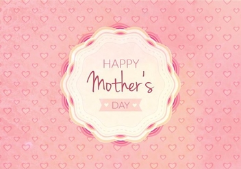 Free Vector Happy Moms Day Illustration - Free vector #389985