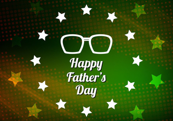 Free Vector Modern Father's Day Background - Free vector #390005