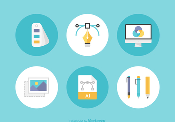 Free Graphic Design Vector Icons - Free vector #390335